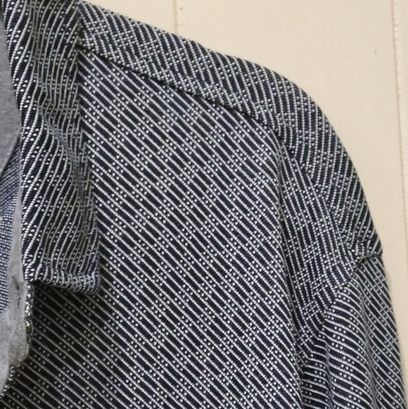 Tasso Elba Men's Blue Supima Long-Sleeve Polo XXL - Picture 3 of 13